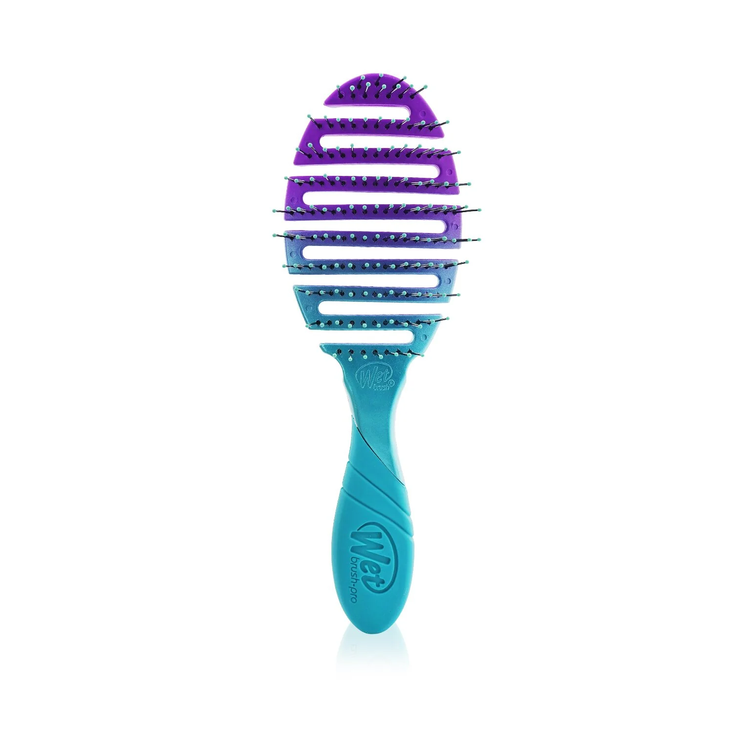 Wet Brush Pro Flex Dry Ombre - # Teal  (Box Slightly Damaged)  1pc - Olabens