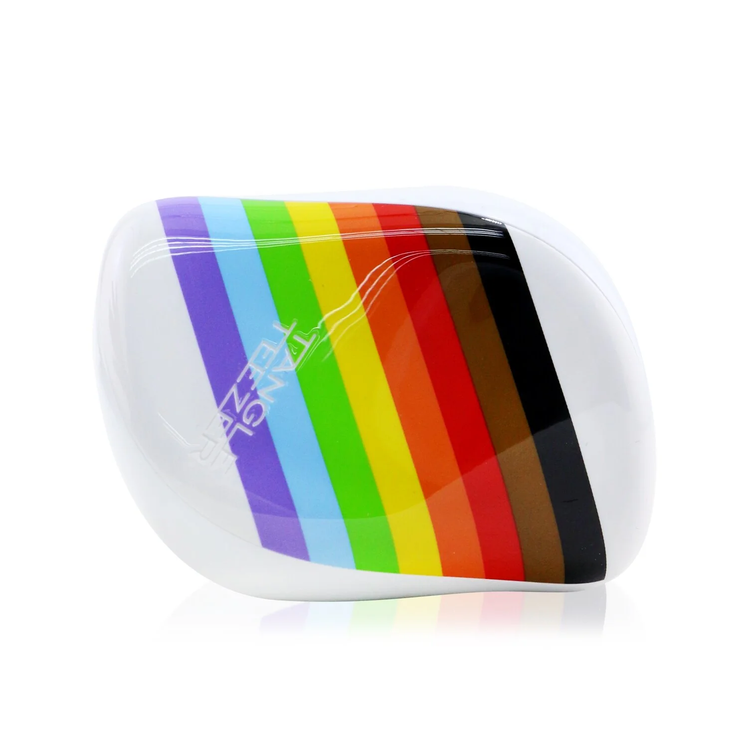 Tangle Teezer Compact Styler On-The-Go Detangling Hair Brush - # Pride Rainbow  1pc - Olabens