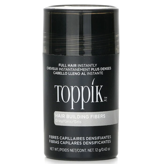 Toppik Hair Building Fibers - # Gray 12g/0.42oz - Olabens
