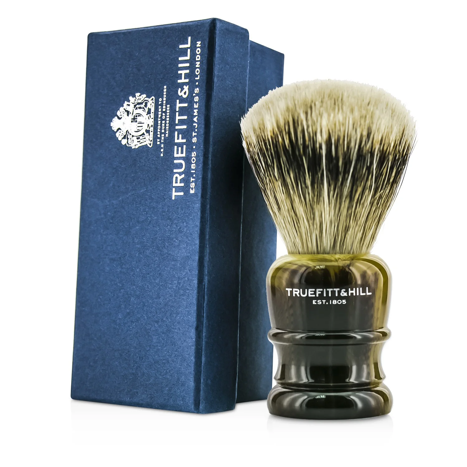 Truefitt & Hill Wellington Super Badger Shave Brush - # Faux Horn  1pc - Olabens