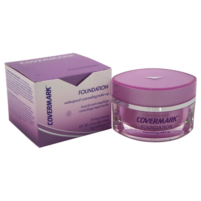 Covermark Foundation Waterproof Concealing Make-Up SPF 30 - # 9 by Covermark for Women - 0.51 oz Foundation - Olabens