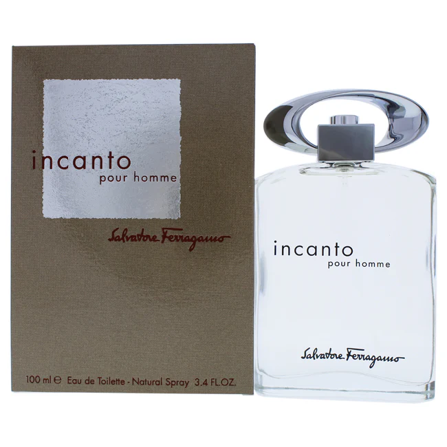Salvatore Ferragamo Incanto by Salvatore Ferragamo for Men - 3.4 oz EDT Spray - Olabens