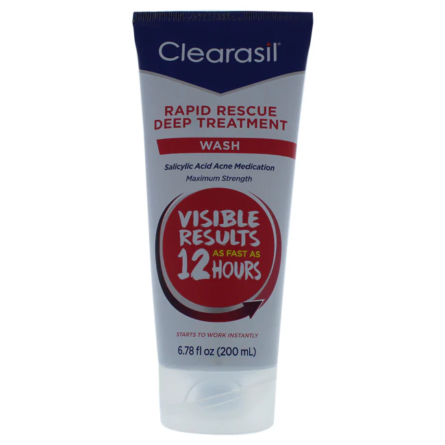 Clearasil Ultra Daily Face Wash by Clearasil for Unisex - 6.78 oz Cleanser - Olabens