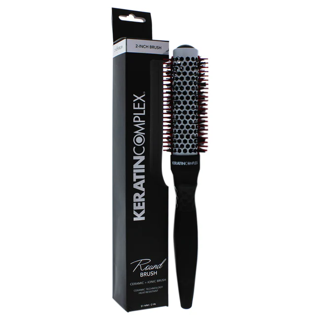 Keratin Complex Thermal Round Brush by Keratin Complex for Unisex - 2 Inch Hair Brush - Olabens