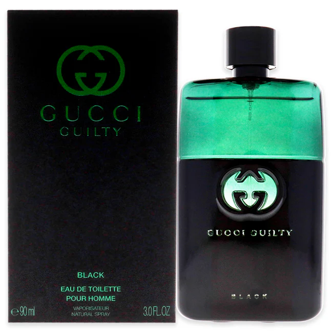 Gucci Gucci Guilty Black Pour Homme by Gucci for Men - 3 oz EDT Spray - Olabens