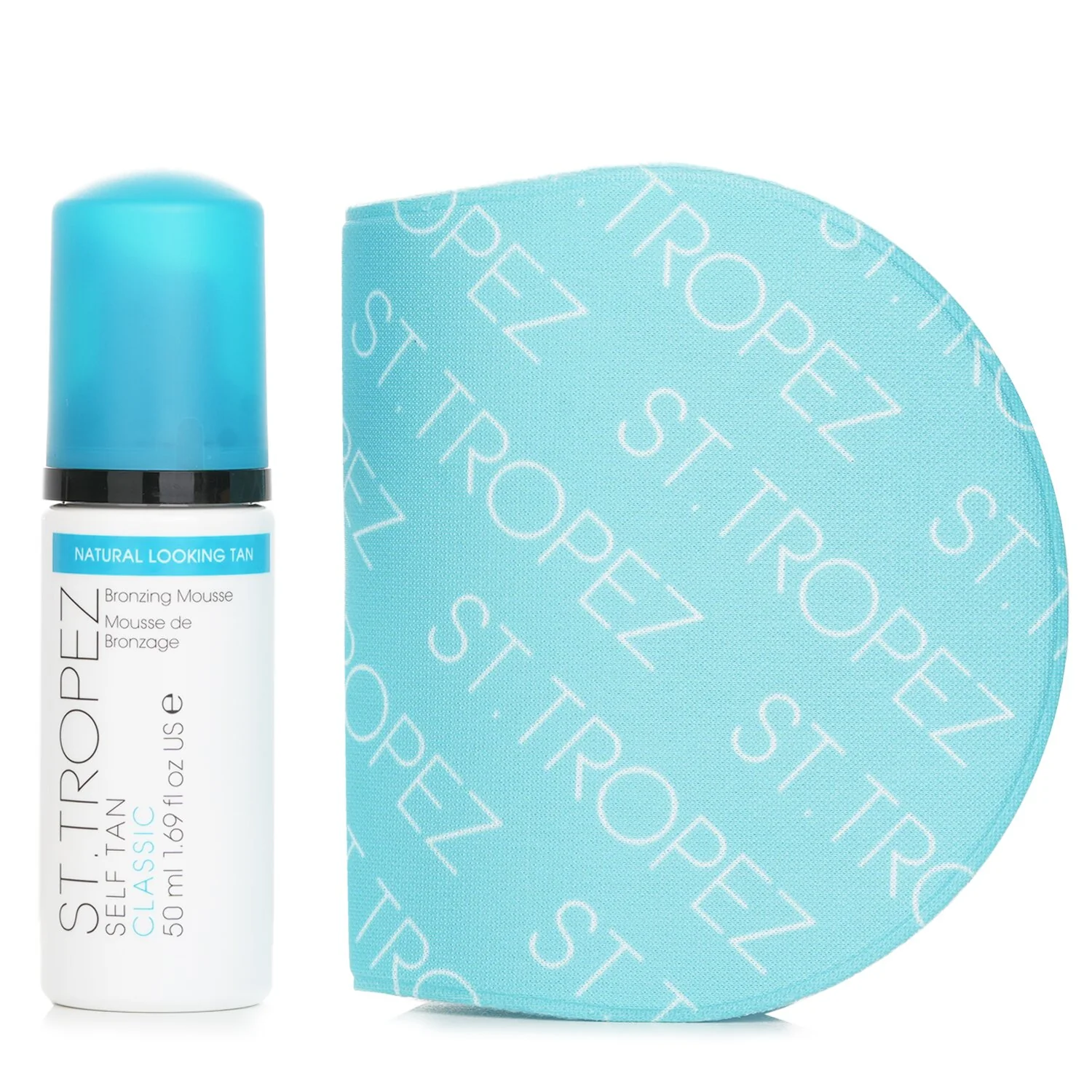 St. Tropez Self Tan Classic Mini Kit: Bronzing Mousse 50ml + Application Mitt  2pcs - Olabens