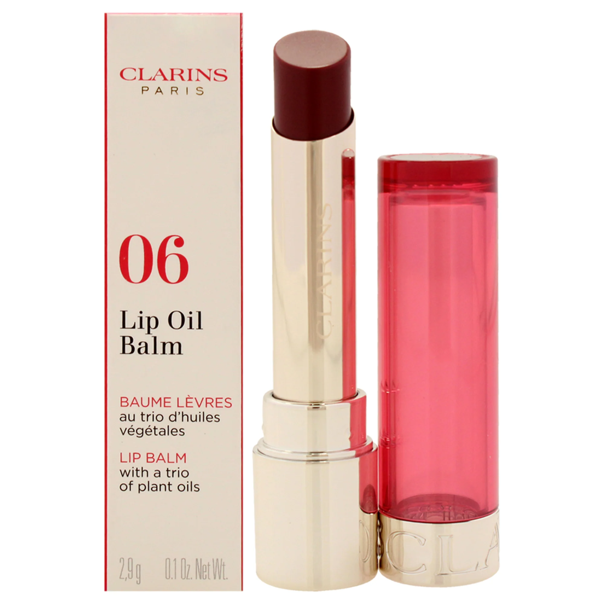 Clarins Lip Oil Balm - 06 Fig by Clarins for Women - 0.1 oz Lip Balm - Olabens