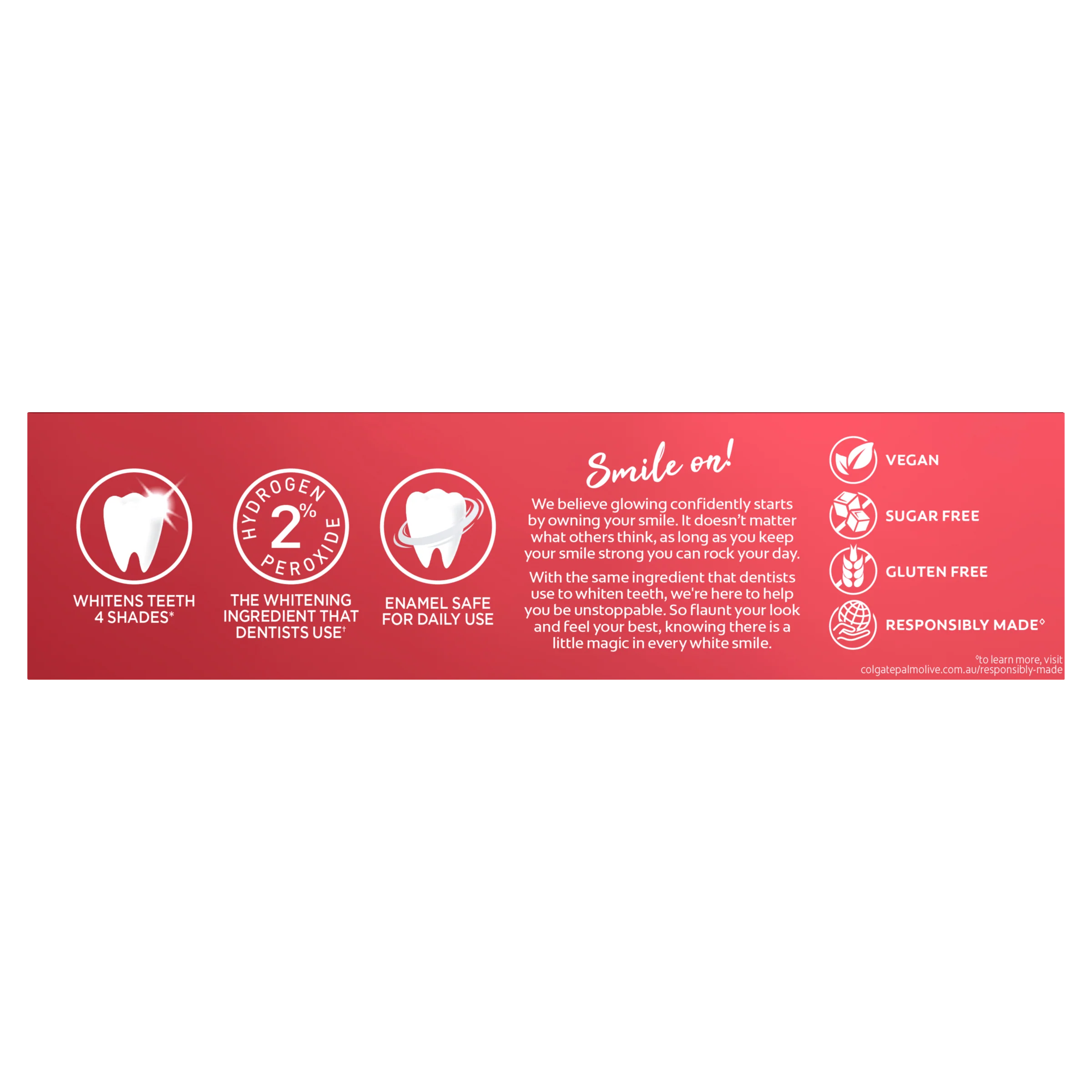 Colgate Toothpaste Optic White High Impact 125g - Olabens