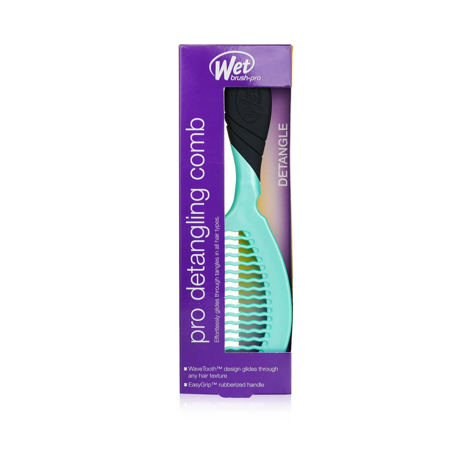 Wet Brush Pro Detangling Comb - # Purist Blue  1pc - Olabens