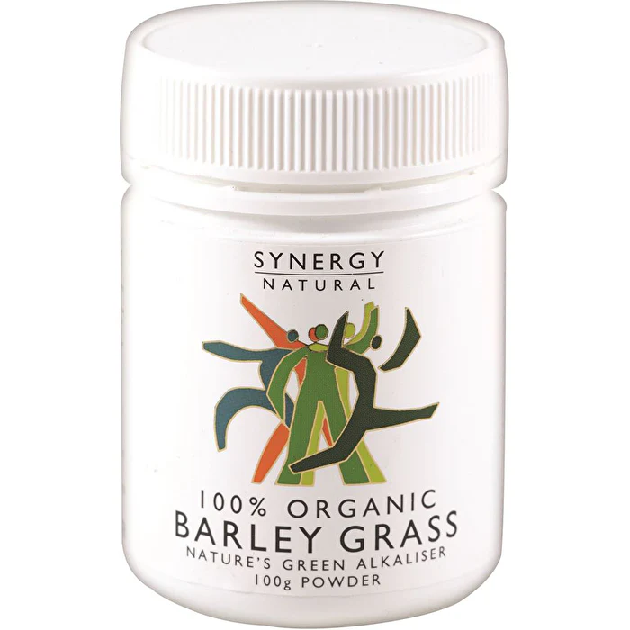 Synergy Natural 100% Organic Barley Grass Powder 100g - Olabens