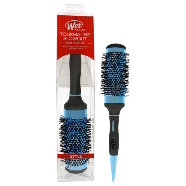 Wet Brush Tourmaline Blowout Round Brush - Medium by Wet Brush for Unisex - 1 Pc Hair Brush - Olabens