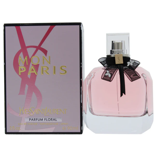 Yves Saint Laurent Mon Paris Floral by Yves Saint Laurent for Women - 3 oz EDP Spray - Olabens
