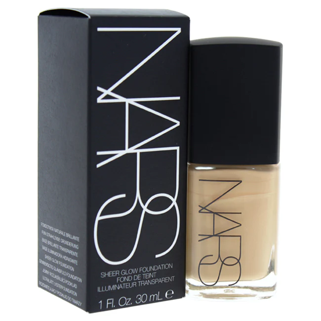 NARS Sheer Glow Foundation - Punjab/Medium by NARS for Women - 1 oz Foundation - Olabens