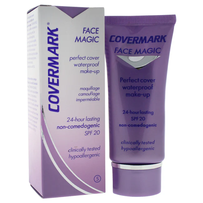 Covermark Face Magic Make-Up Waterproof SPF20 - # 5 by Covermark for Women - 1.01 oz Makeup - Olabens