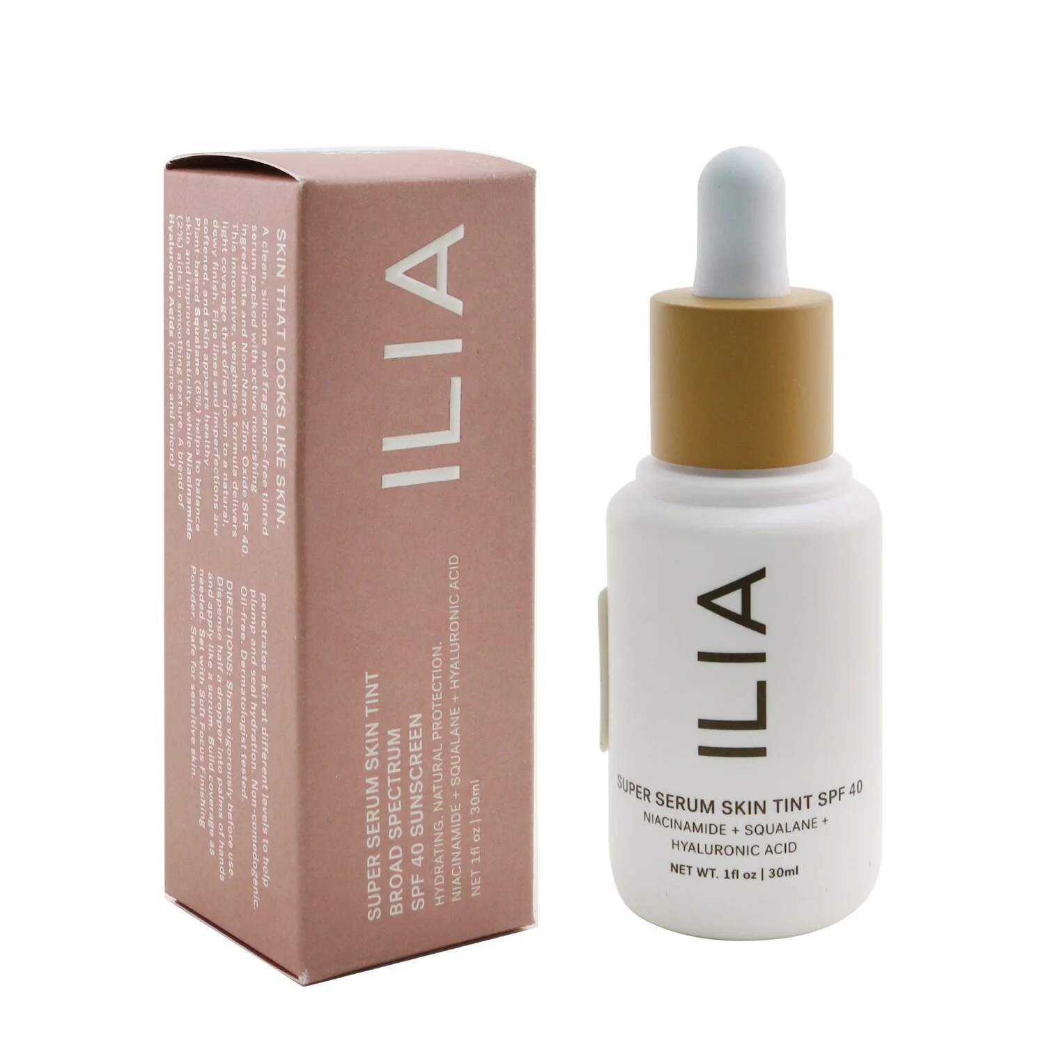 ILIA Super Serum Skin Tint SPF 40 - # ST3 Balos (Very Light With Neutral Cool Undertones)  30ml/1oz - Olabens