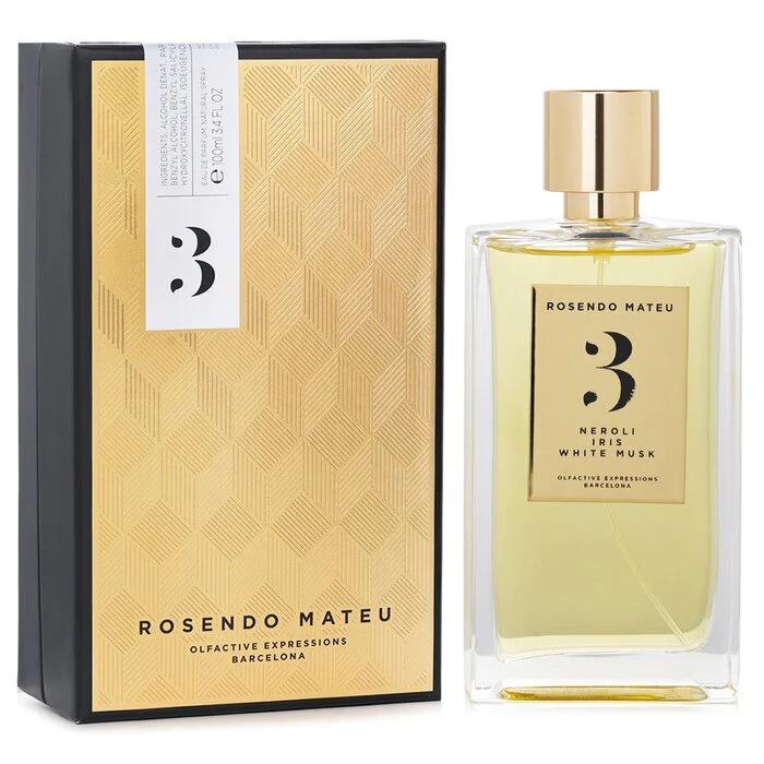 Rosendo Mateu Eau De Parfum Spray - #3 Neroli, Iris, White Musk 100ml/3.4oz - Olabens