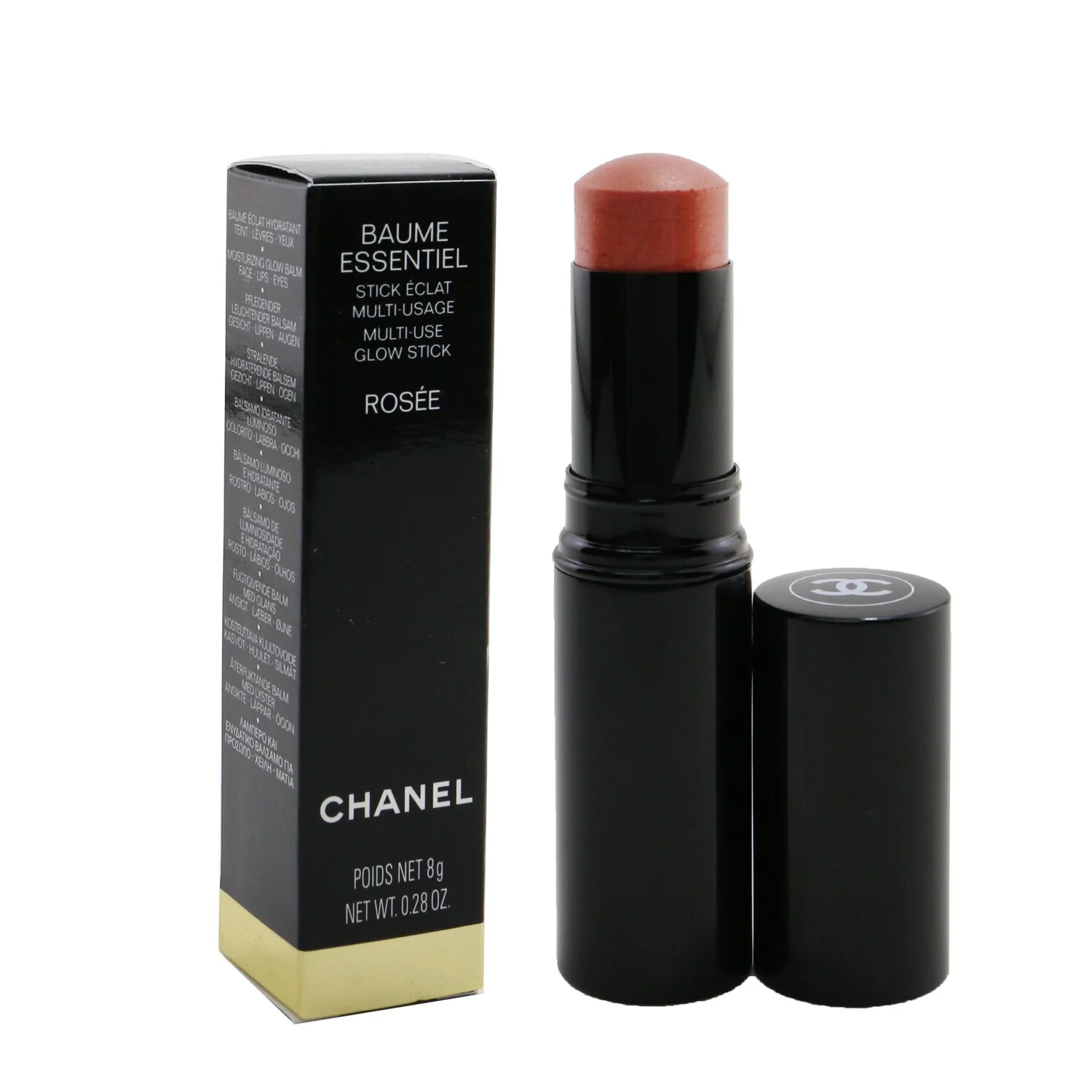 Chanel Baume Essentiel Multi Use Glow Stick - # Rosee  8g/0.28oz - Olabens