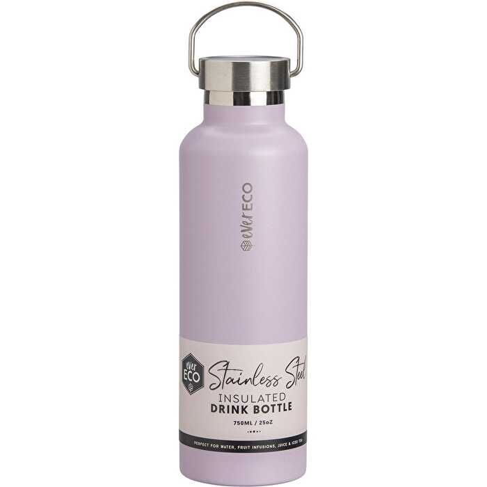 Ever Eco Insulated Stainless Steel Bottle Byron Bay Lilac 750ml - Olabens
