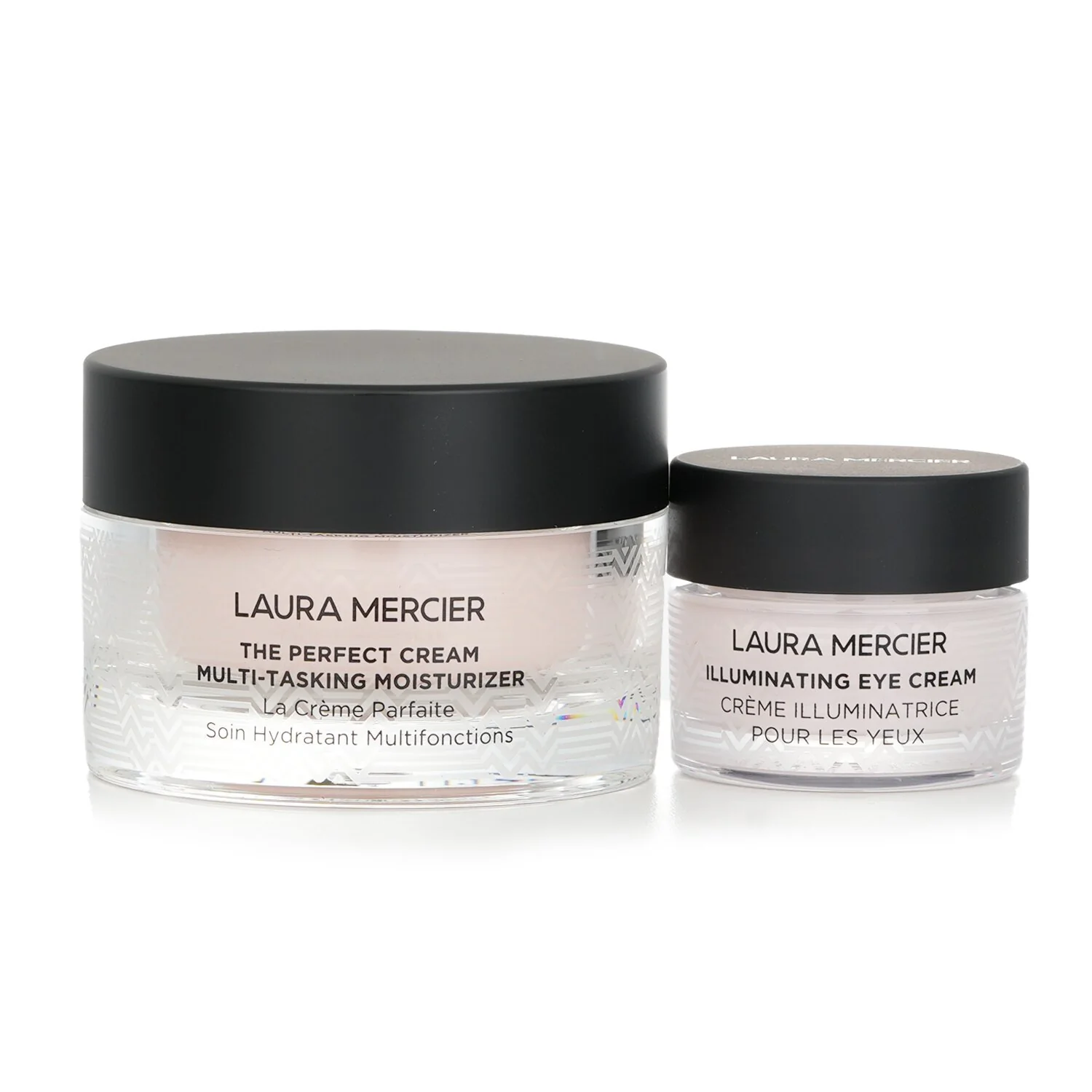 Laura Mercier The Perfect Cream & Illuminating Eye Cream Set: The Perfect Cream Multi-Tasking Moisturizer + Illuminating Eye Cream  2pcs - Olabens