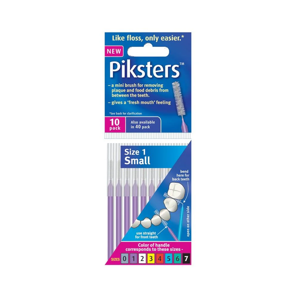 Piksters Interdental Brush 1 10 Pack - Olabens