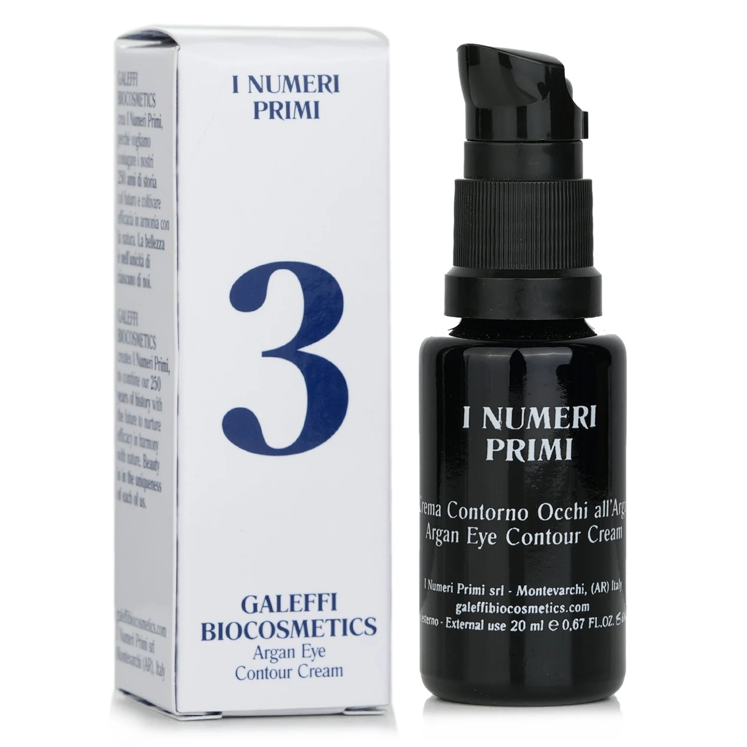 I Numeri Primi N.3 Argan Eye Contour Cream  30ml/1oz - Olabens