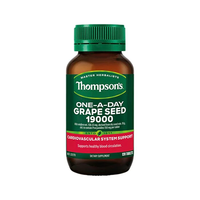 Thompsons Thompson's One-A-Day Grape Seed 19000 120t - Olabens