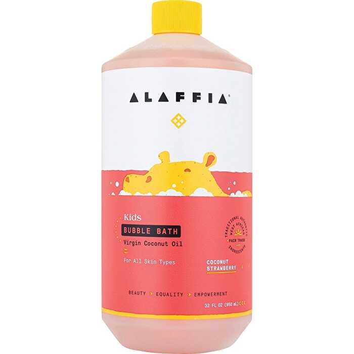 Alaffia Kids Bubble Bath Coconut Strawberry 950ml - Olabens