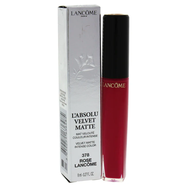 Lancome LAbsolu Velvet Matte Lip Gloss - # 378 Rose Lancome by Lancome for Women - 0.27 oz Lip Gloss - Olabens