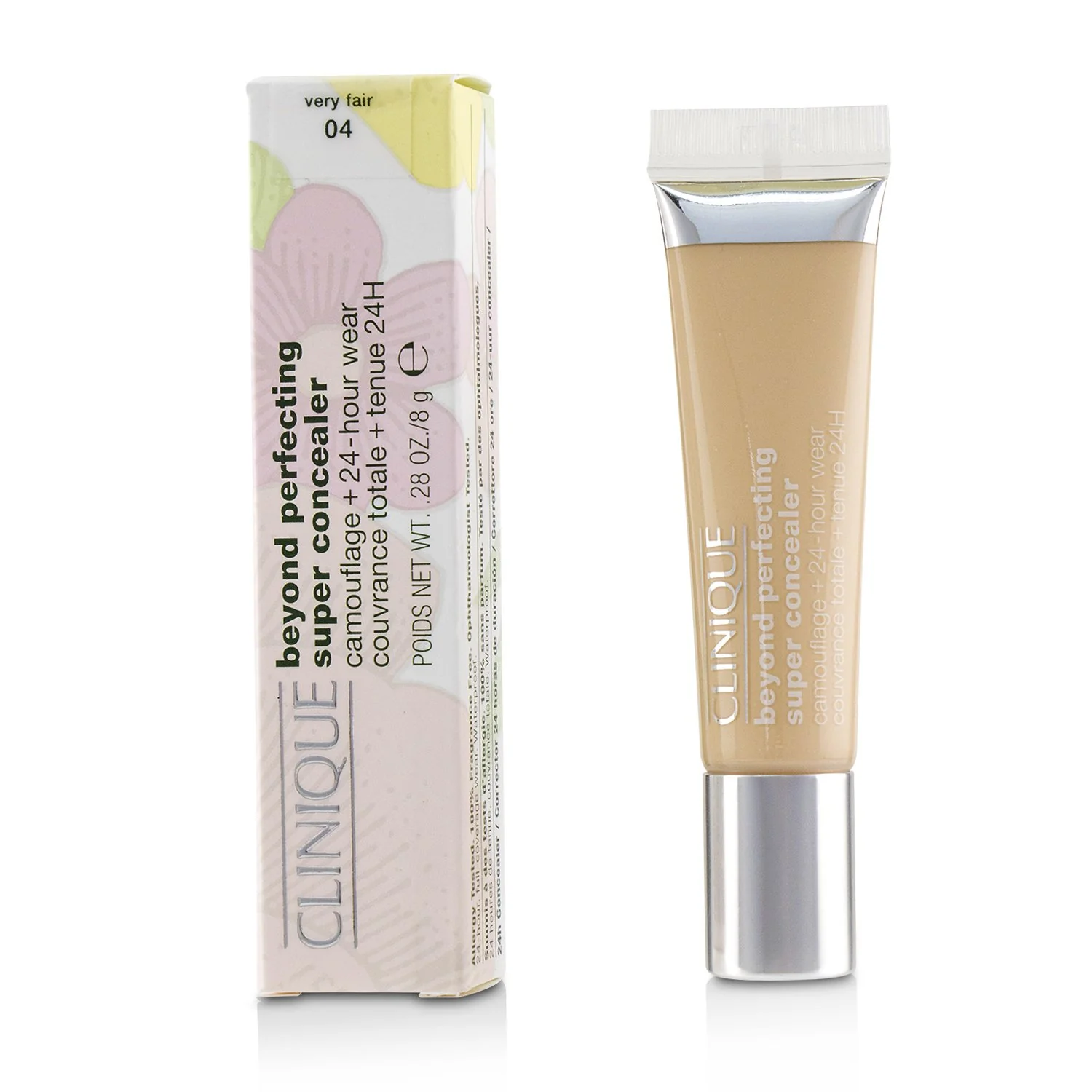 Clinique Beyond Perfecting Super Concealer Camouflage + 24 Hour Wear - # 04 Very Fair  8g/0.28oz - Olabens