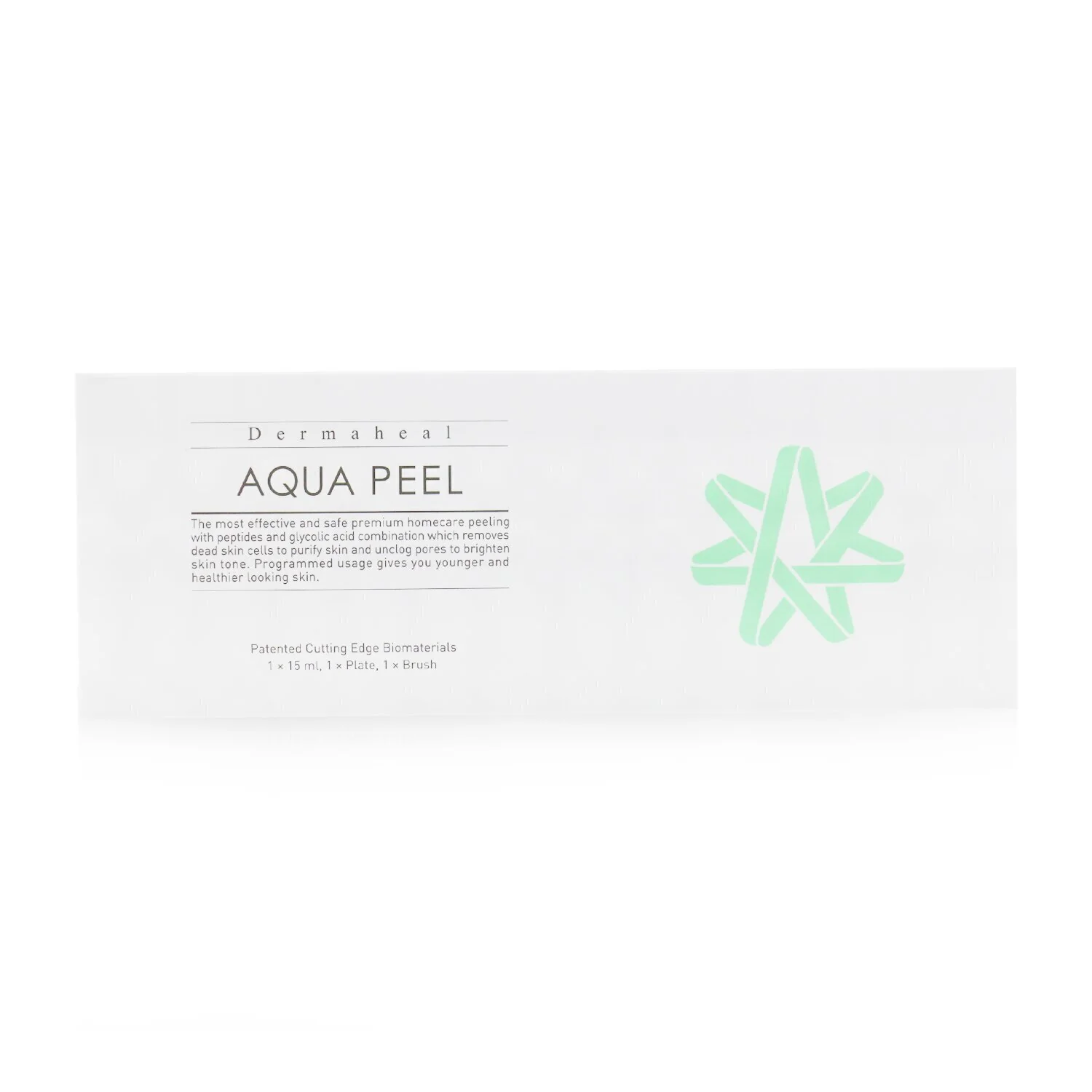 Dermaheal Aqua Peel (with 1x Plate, 1x Brush) - Exp. Date: 07/2022  15ml/0.5oz - Olabens