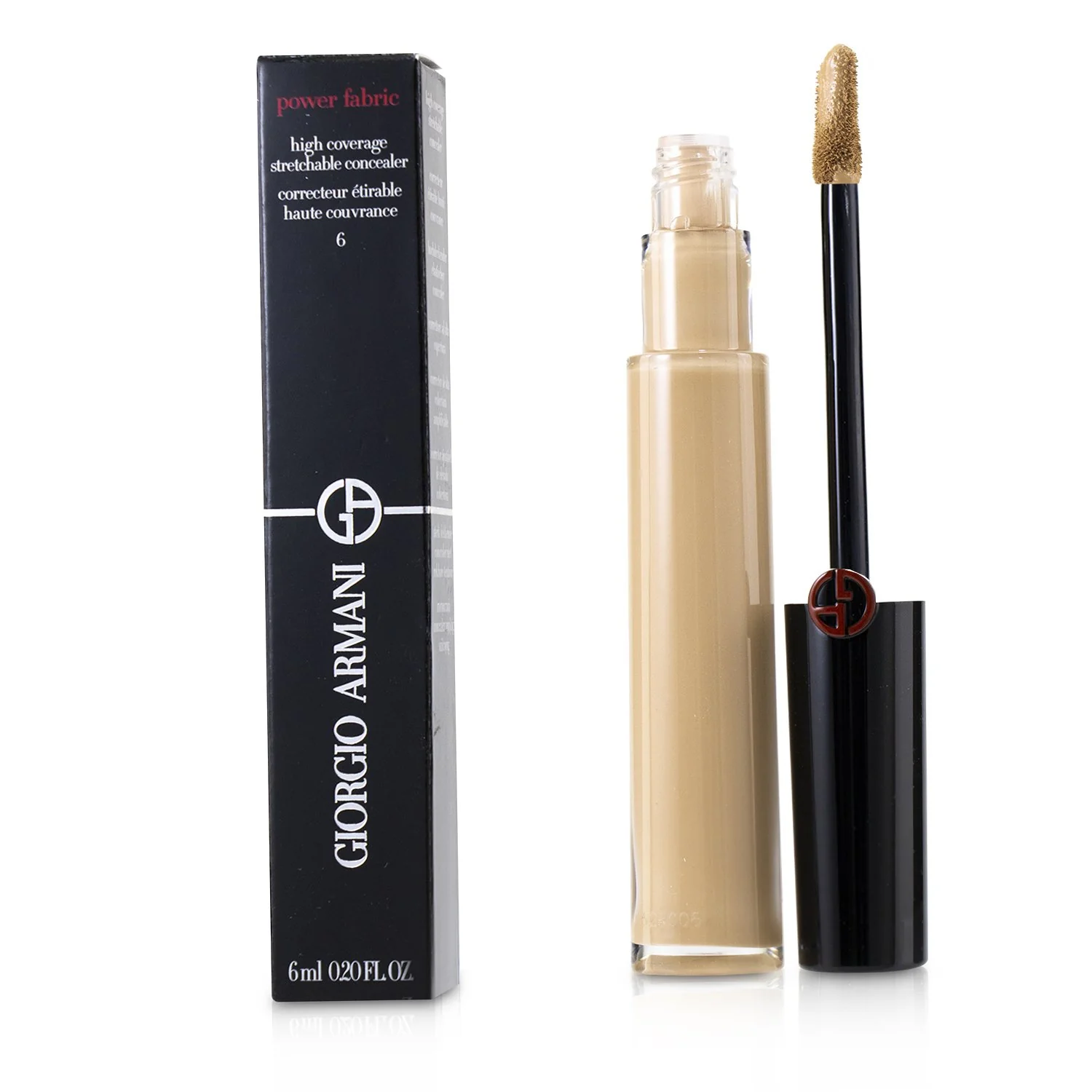 Giorgio Armani Power Fabric High Coverage Stretchable Concealer - # 5.5  6ml/0.2oz - Olabens