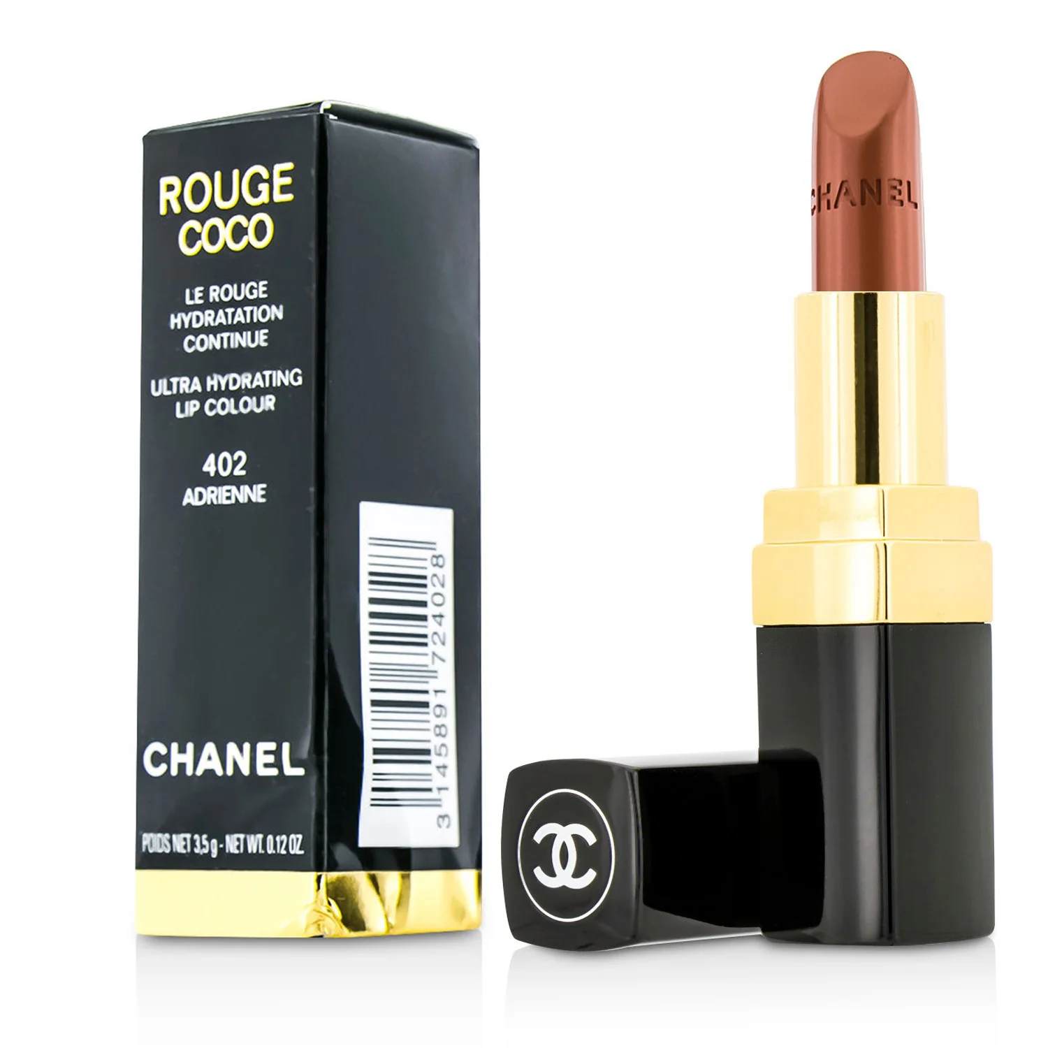 Chanel Rouge Coco Ultra Hydrating Lip Colour - # 494 Attraction  3.5g/0.12oz - Olabens