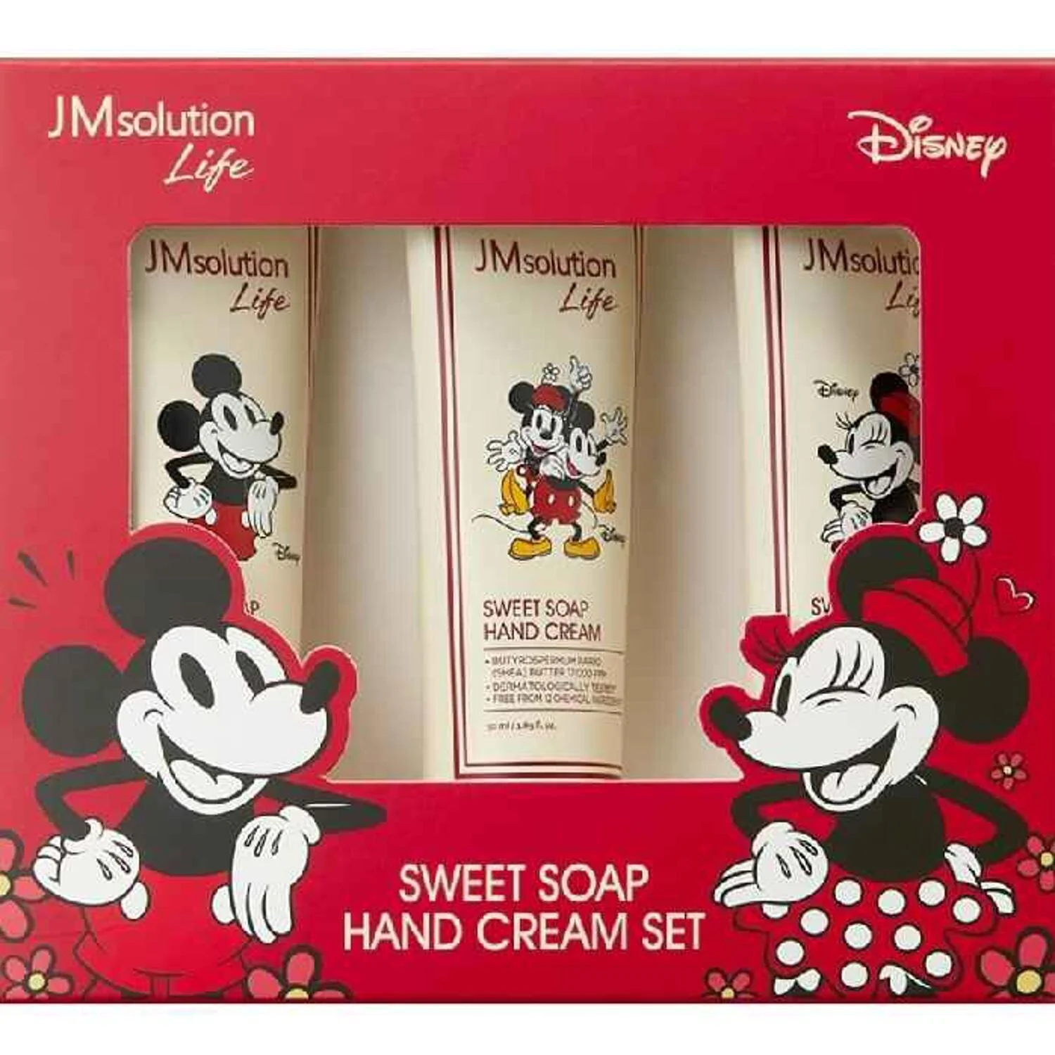 JM Solution Disney Mickey Sweet Soap Hand Cream Set  50ml*3 - Olabens