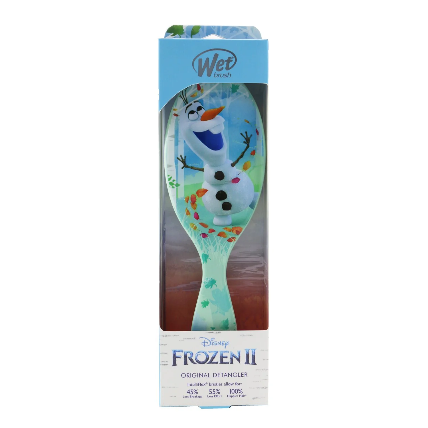 Wet Brush Original Detangler Disney Frozen II - # Olaf Guiding Spirit  1pc - Olabens