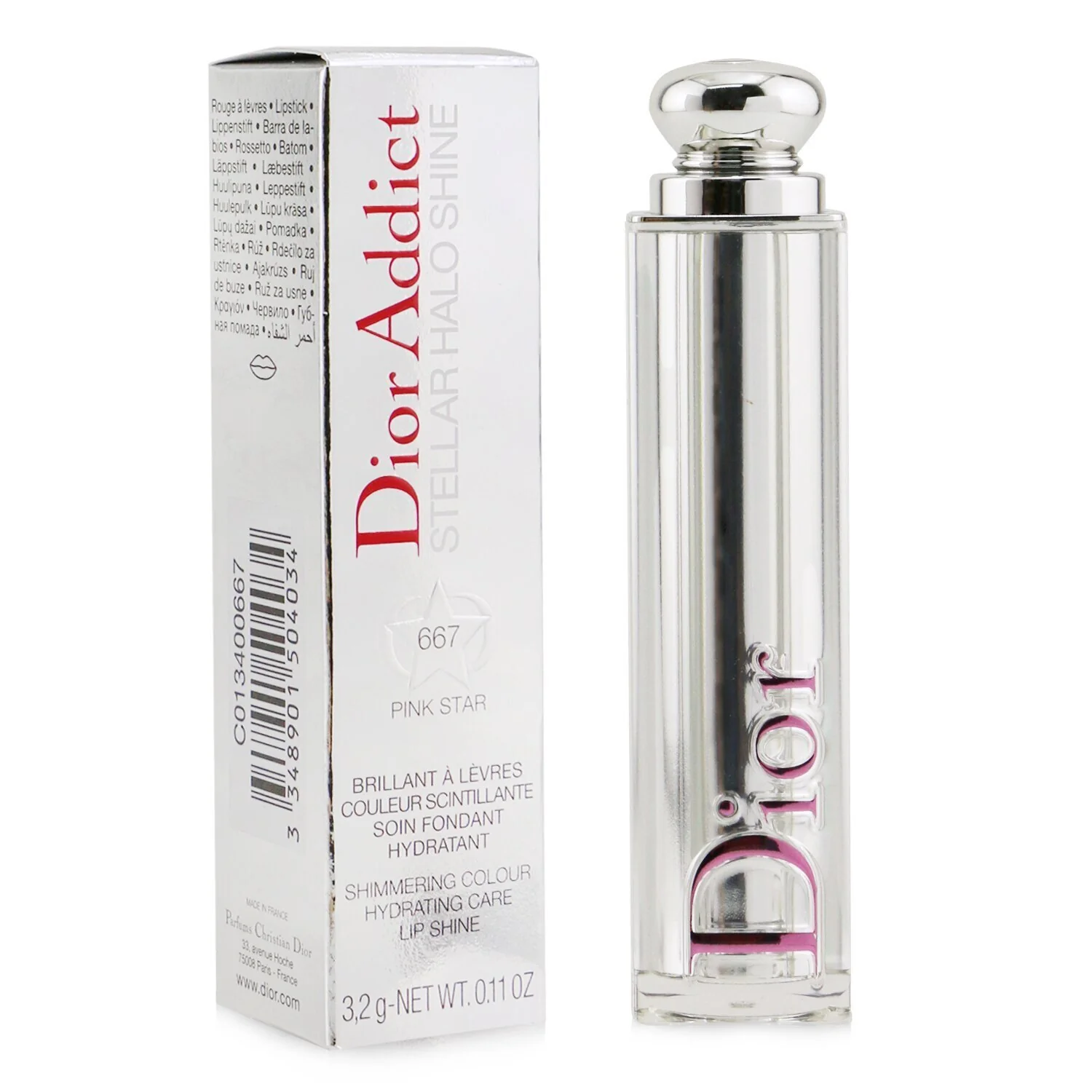 Christian Dior Dior Addict Stellar Halo Shine Lipstick - # 767 Miss Star  3.2g/0.11oz - Olabens