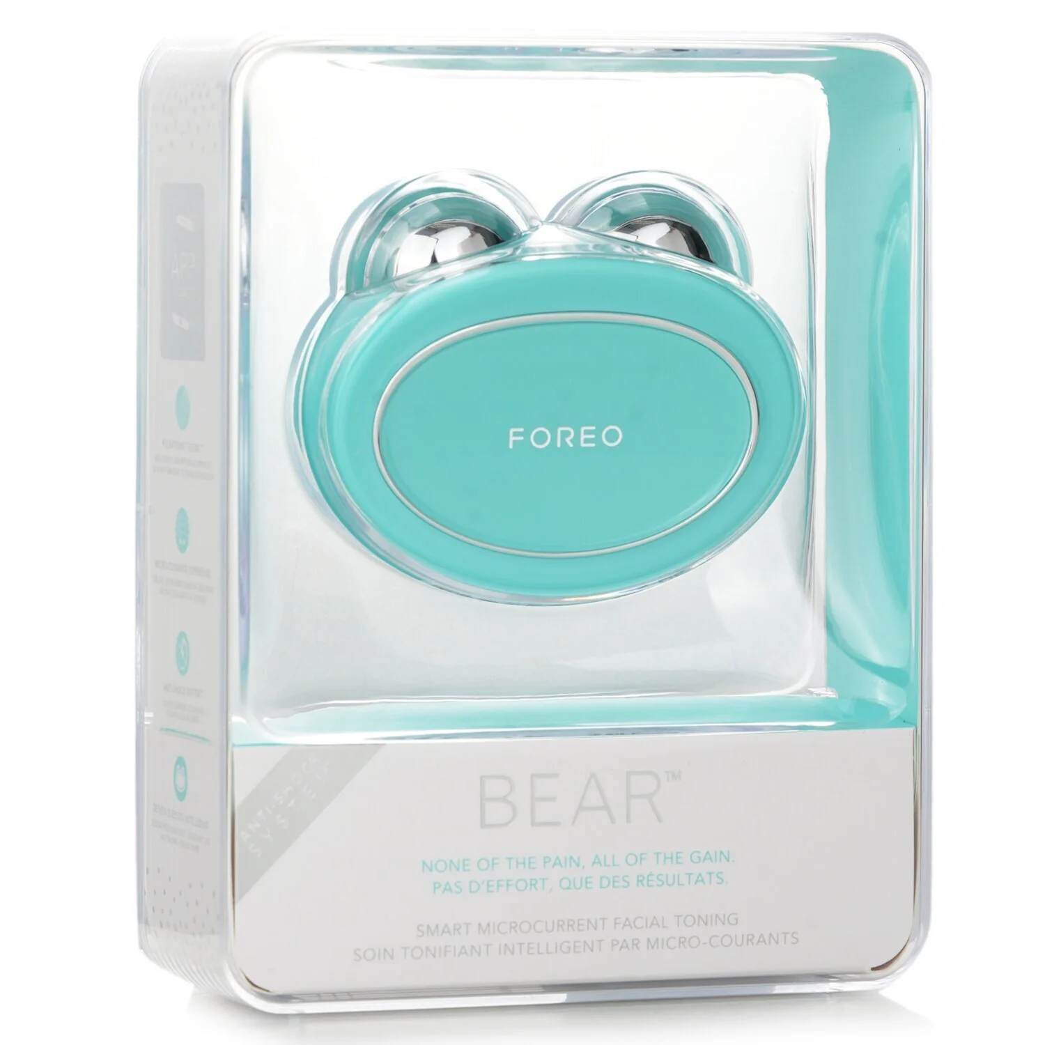 FOREO Bear Microcurrent Facial Toning Device - # Mint  1pcs - Olabens