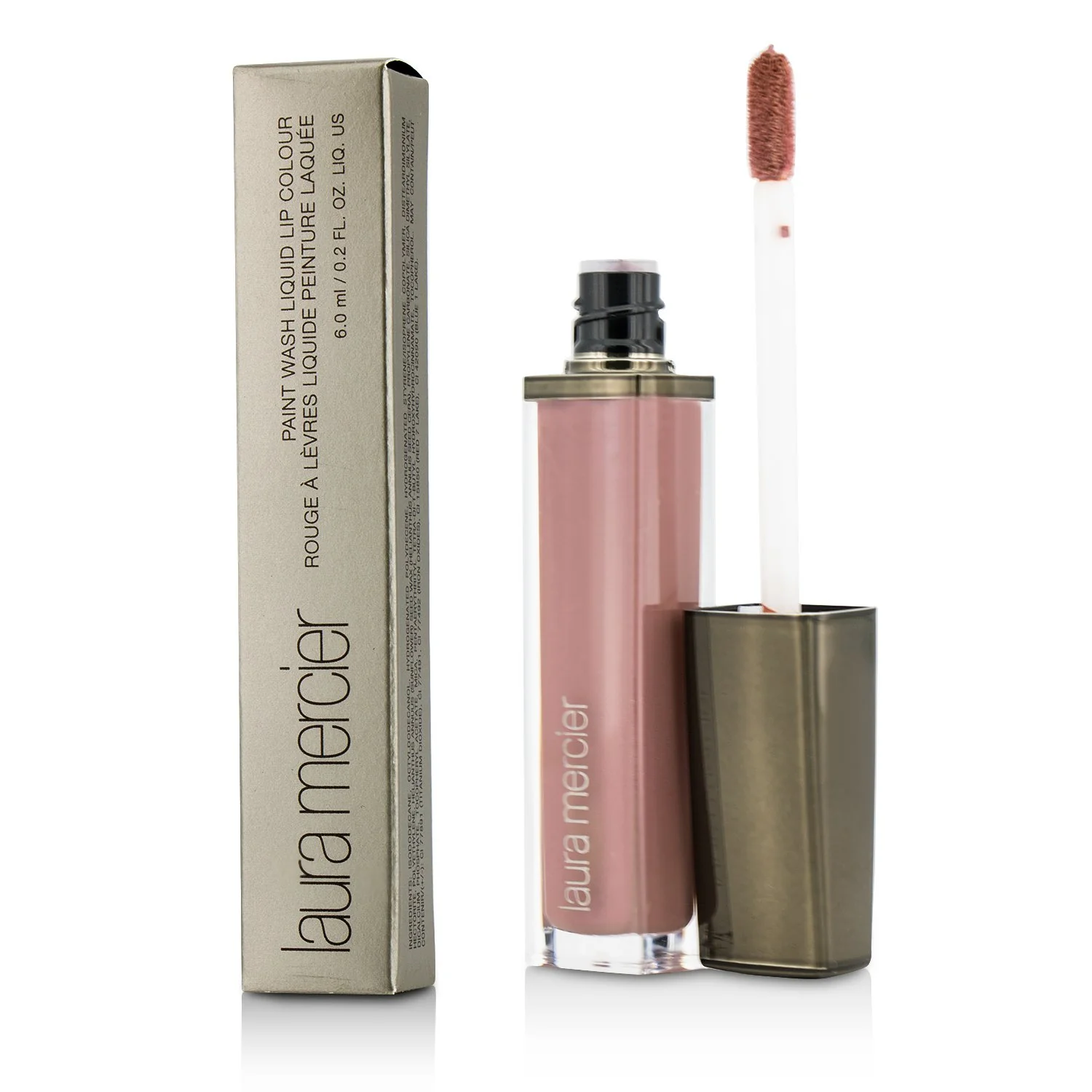 Laura Mercier Paint Wash Liquid Lip Colour - #Petal Pink  6ml/0.2oz - Olabens