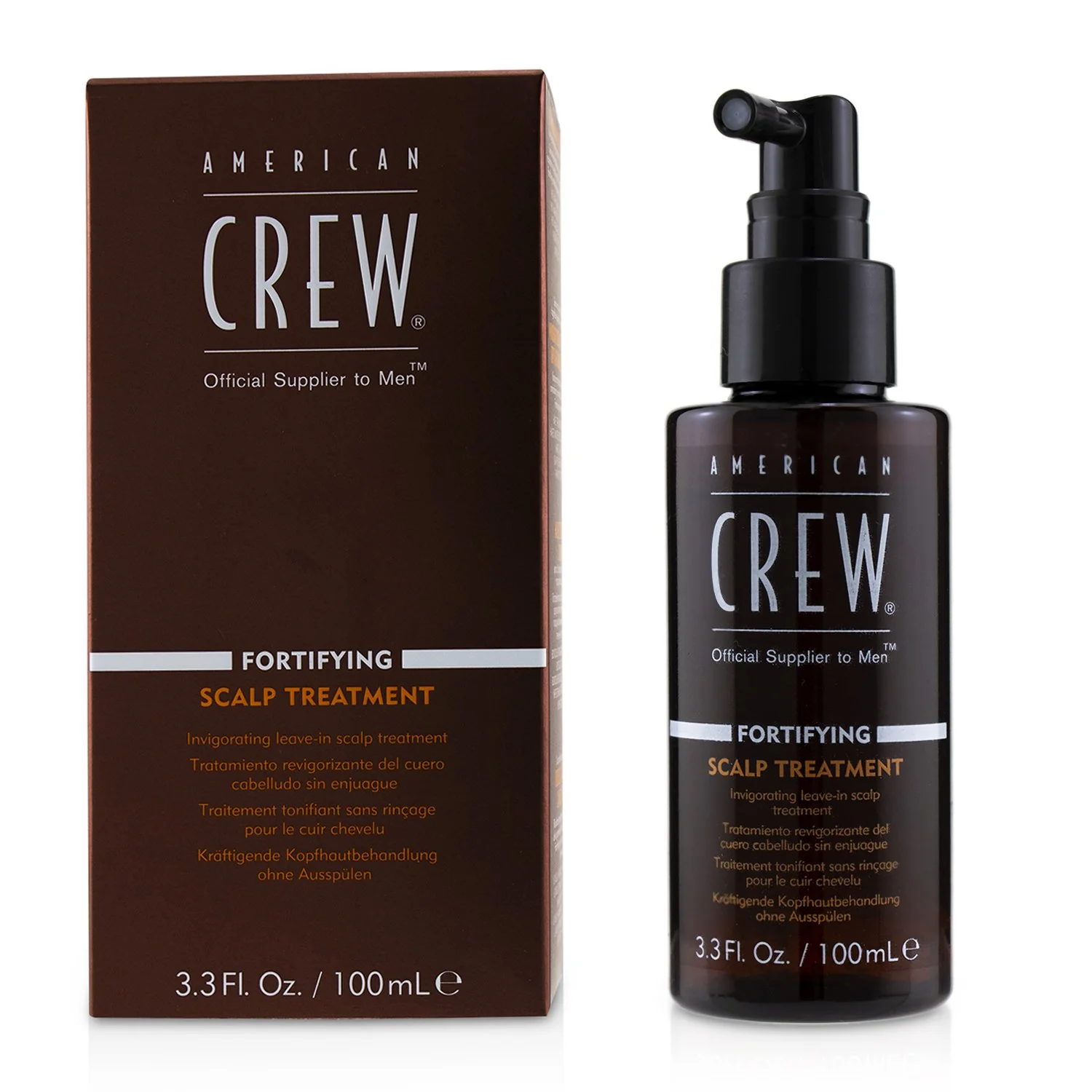 American Crew Men Fortifying Scalp Treatment (Invigorating Leave-in Scalp Treatment)  100ml/3.3oz - Olabens