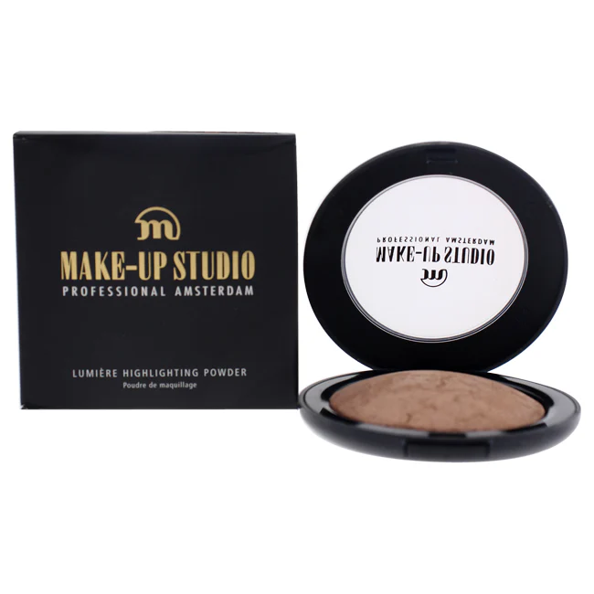Lumiere Highlighting Powder - Champagne Halo by Make-Up Studio for Women - 0.25 oz Powder - Olabens