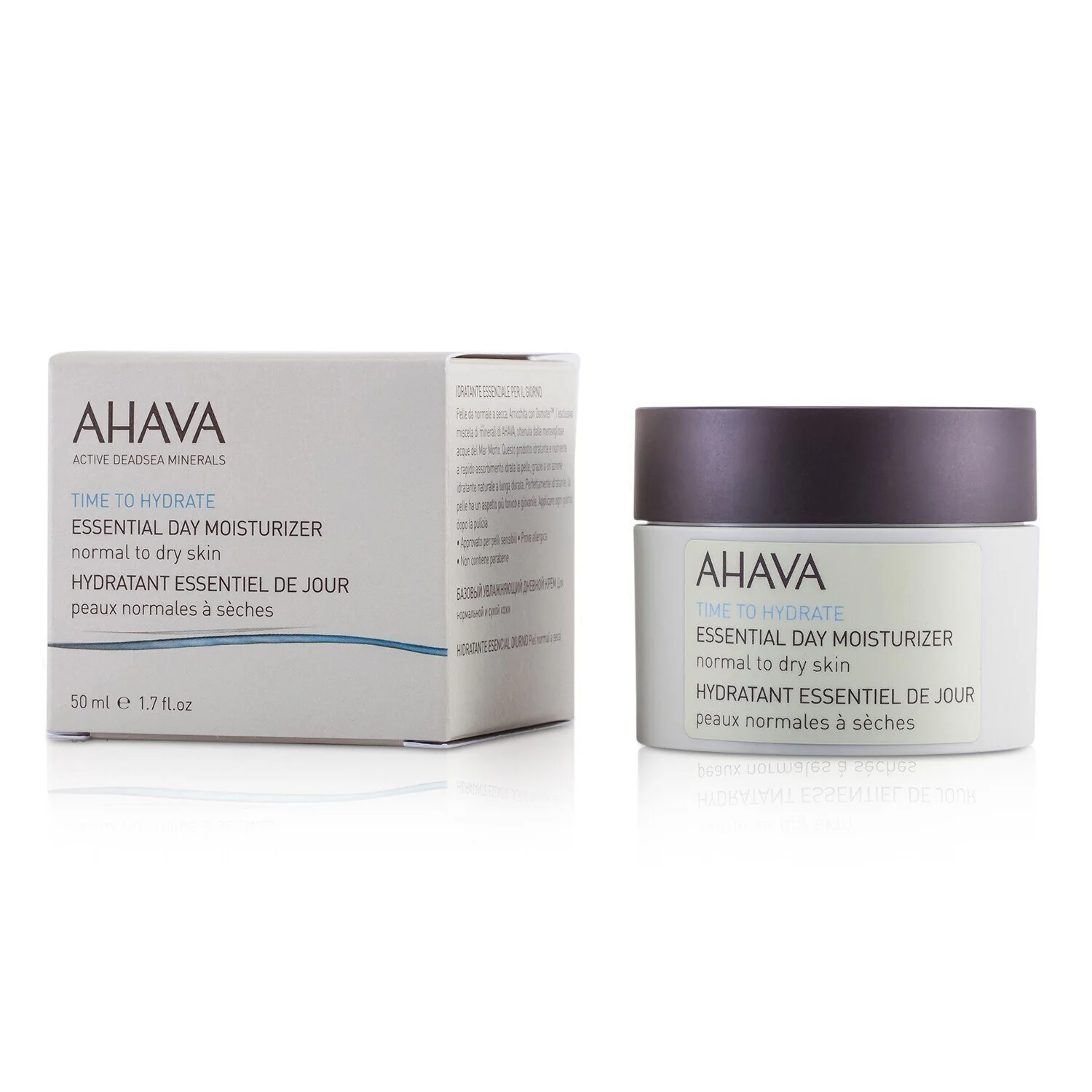 Ahava Time To Hydrate Essential Day Moisturizer (Normal / Dry Skin) 800150  50ml/1.7oz - Olabens