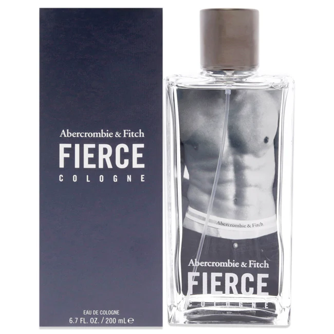 Abercrombie & Fitch Fierce by Abercrombie and Fitch for Men - 6.7 oz EDC Spray - Olabens