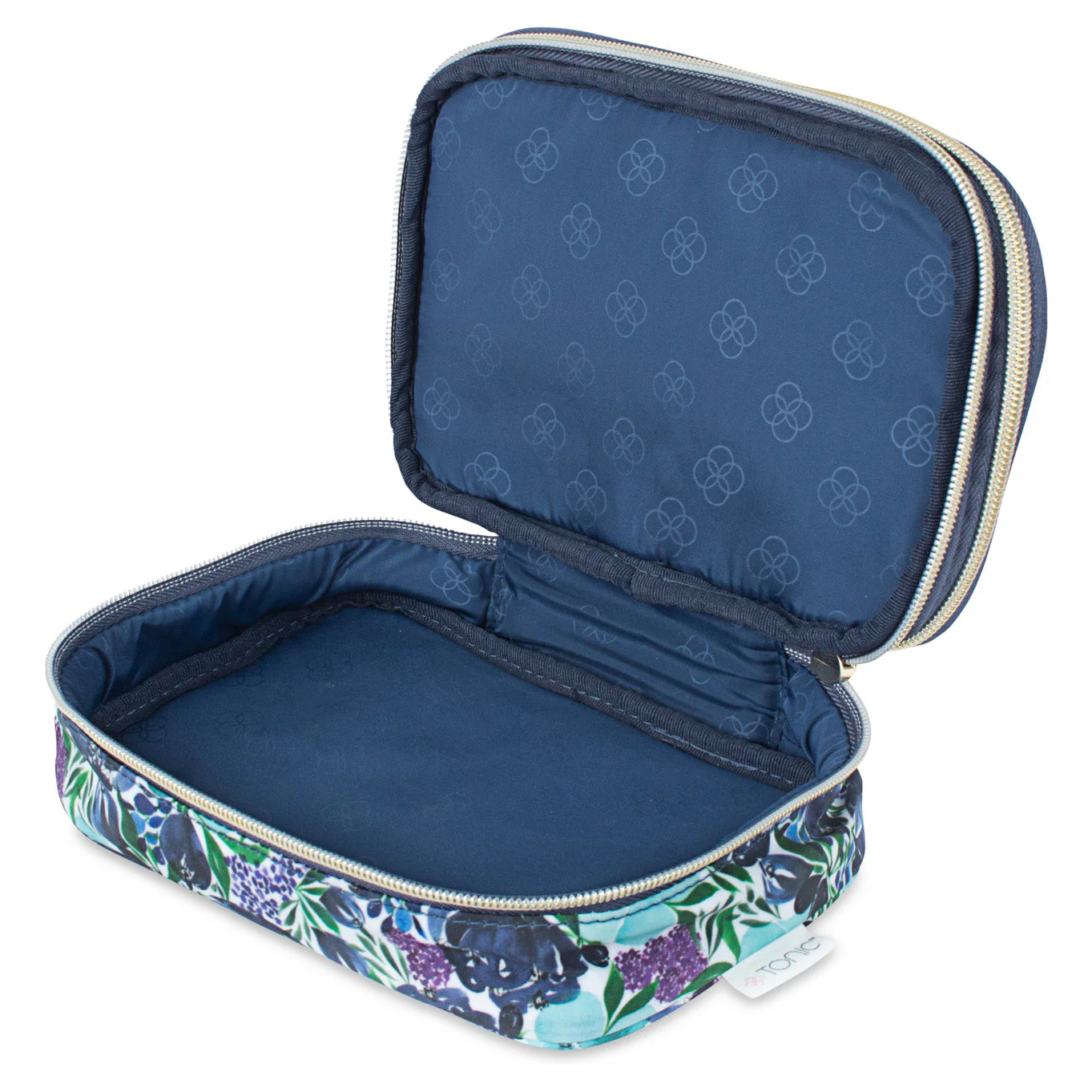 Tonic Makeup Organiser Flourish Blue - Olabens
