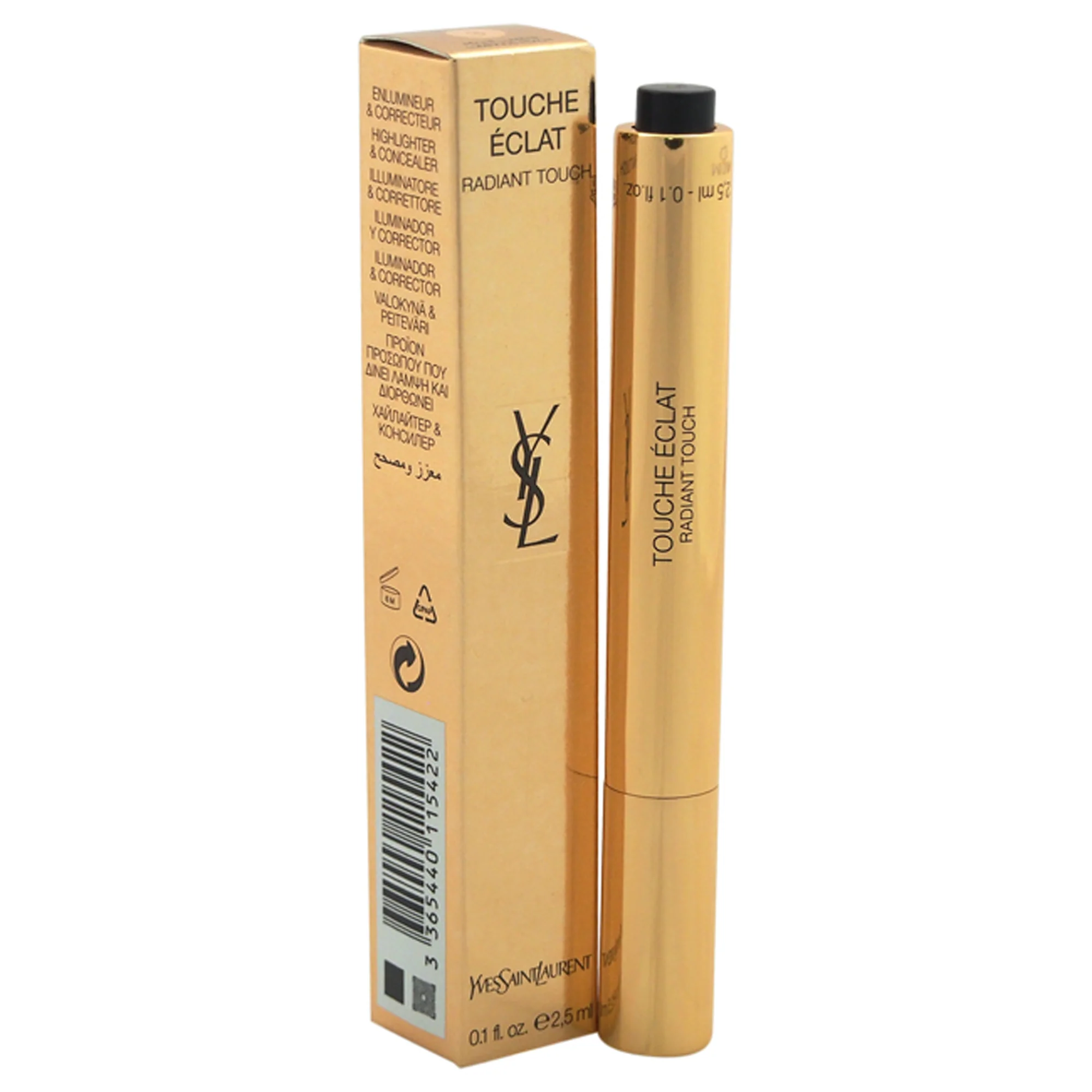 Yves Saint Laurent Touche Eclat All-Over Brightening Pen - 3 Luminous Peach by Yves Saint Laurent for Women - 0.08 oz Concealer - Olabens