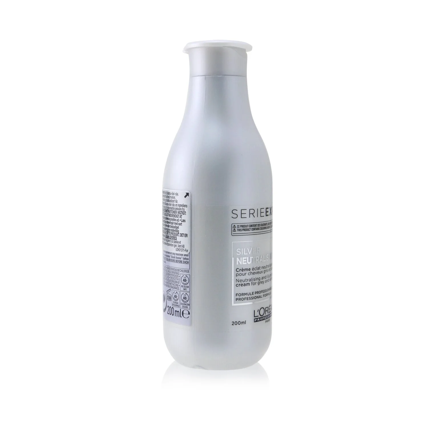 L'Oreal Professionnel Serie Expert - Silver Neutralising and Illuminating Cream (For Grey and White Hair)  200ml/6.7oz - Olabens