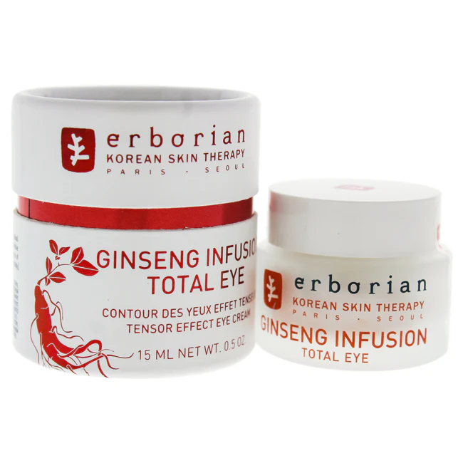 Erborian Ginseng Infusion Total Eye Cream by Erborian for Women - 0.5 oz Cream - Olabens