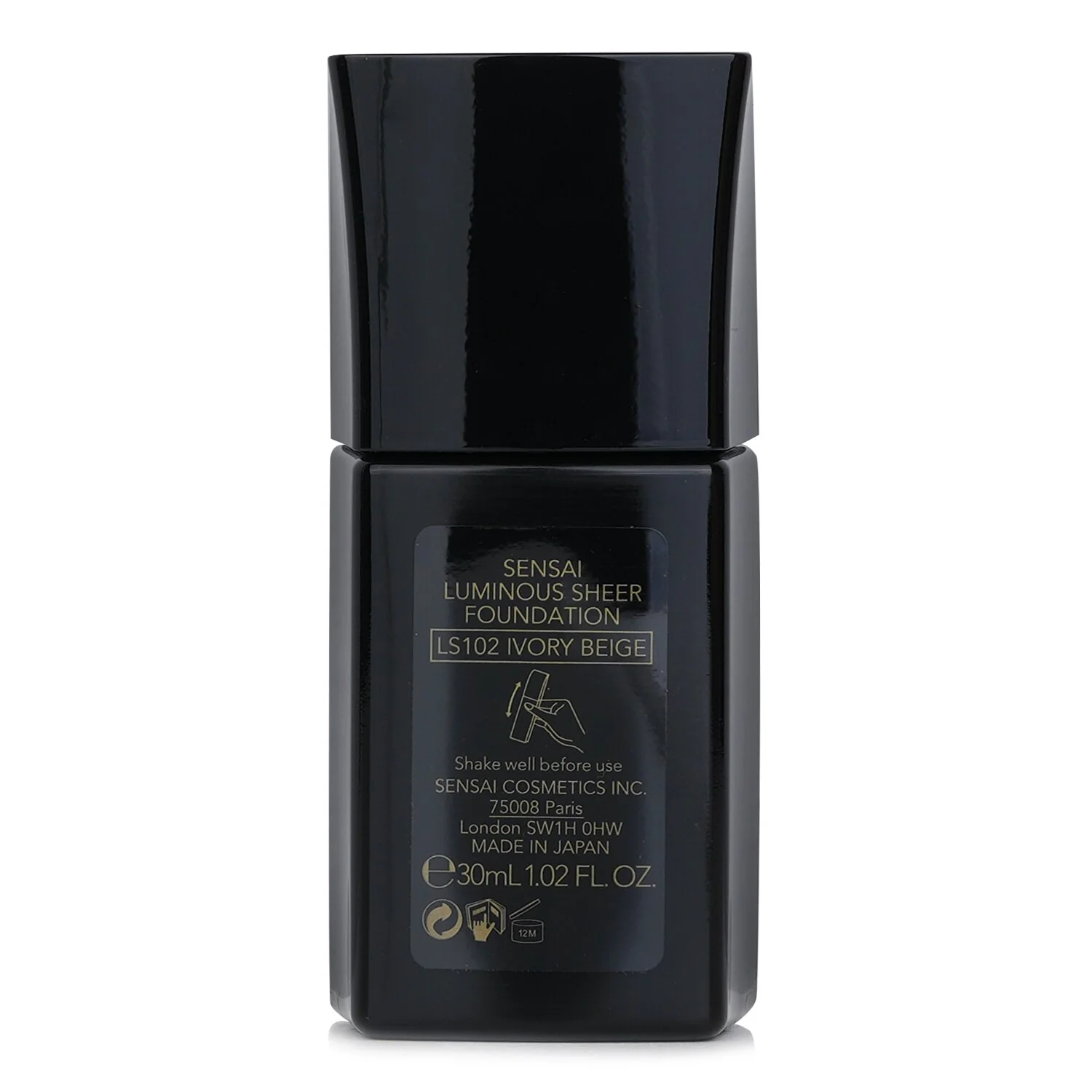 Kanebo Sensai Luminous Sheer Foundation SPF15 - Ls102 Ivory Beige  30ml/1.02oz - Olabens