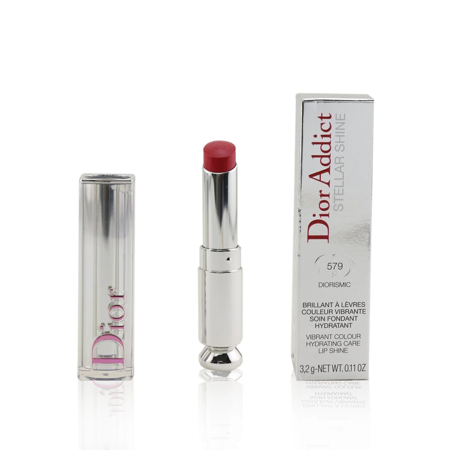 Christian Dior Dior Addict Stellar Shine Lipstick - # 649 Diorosphere (Dark Peach)  3.2g/0.11oz - Olabens