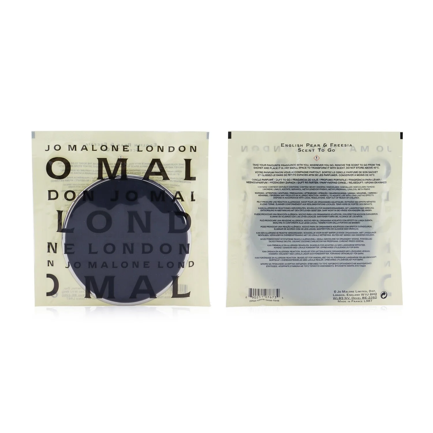 Jo Malone English Pear & Freesia Scent To Go  1pc - Olabens