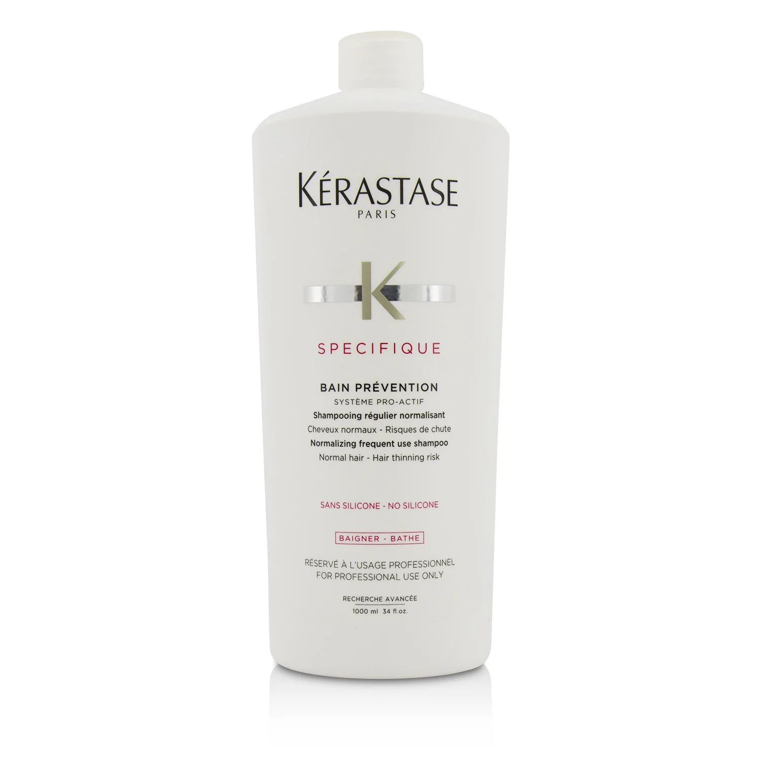 Kerastase Specifique Bain Prevention Normalizing Frequent Use Shampoo (Normal Hair - Hair Thinning Risk)  1000ml/34oz - Olabens