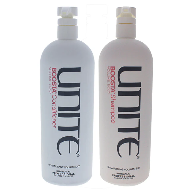 Unite Boosta Shampoo and Conditioner Kit by Unite for Unisex - 2 Pc Kit 33.8oz Shampoo, 33.8oz Conditioner - Olabens